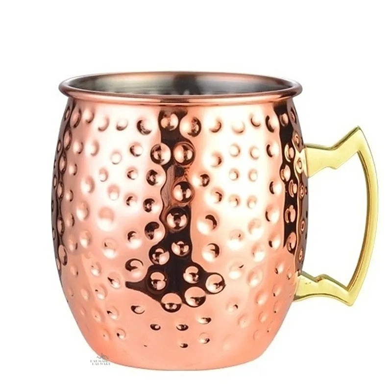 VASO MOSCOW MULE ORO ROSA
