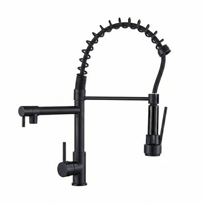 GRIFO MEZCADOR DE LUJO TIPO ESPIRAL PARA LAVAPLATOS