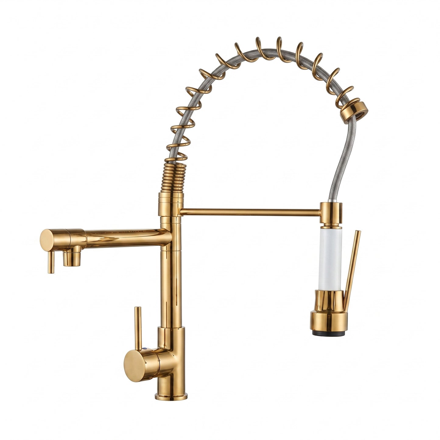 GRIFO MEZCADOR DE LUJO TIPO ESPIRAL PARA LAVAPLATOS