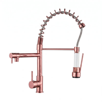 GRIFO MEZCADOR DE LUJO TIPO ESPIRAL PARA LAVAPLATOS