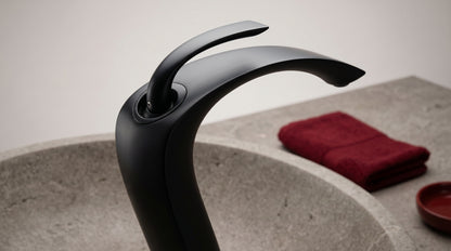 GRIFO MEZCLADOR ALTO DE LUJO PARA LAVAMANOS LÍNEA SORPHEE
