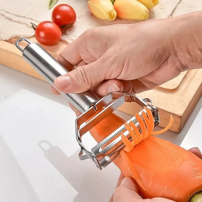 Pelador De Papa, Frutas Y Verduras Acero Inoxidable