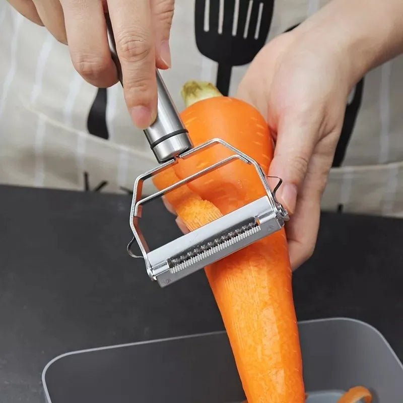 Pelador De Papa, Frutas Y Verduras Acero Inoxidable